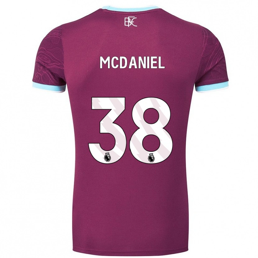 Danxen Damen Louise Mcdaniel #38 Burgunderrot Himmelblau Heimtrikot Trikot 2025/26 T-Shirt Schweiz