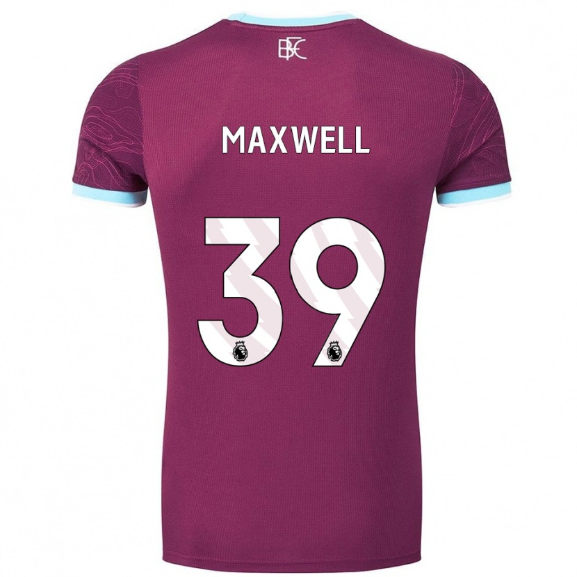 Danxen Damen Danielle Maxwell #39 Burgunderrot Himmelblau Heimtrikot Trikot 2025/26 T-Shirt Schweiz
