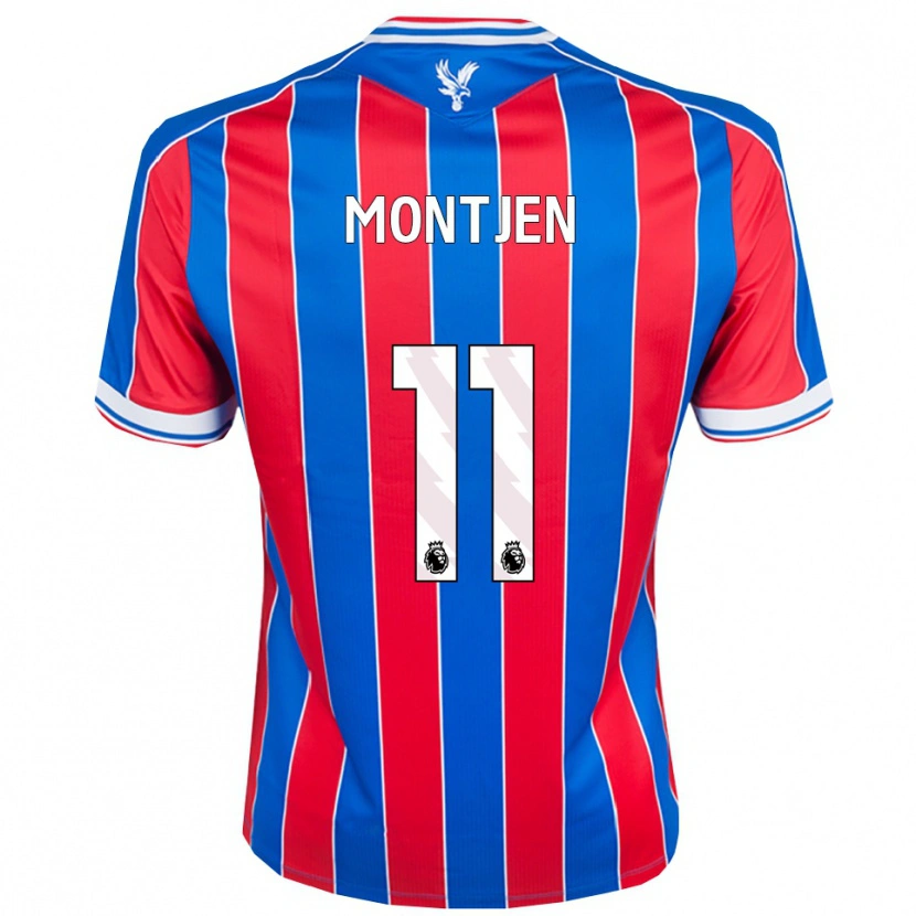 Danxen Damen David Montjen #11 Blau Rot Weiß Heimtrikot Trikot 2025/26 T-Shirt Schweiz