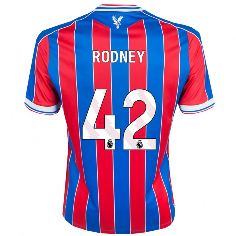 Danxen Damen Kaden Rodney #42 Blau Rot Weiß Heimtrikot Trikot 2025/26 T-Shirt Schweiz