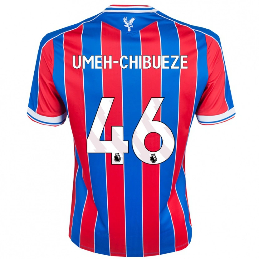 Danxen Damen Franco Umeh-Chibueze #46 Blau Rot Weiß Heimtrikot Trikot 2025/26 T-Shirt Schweiz