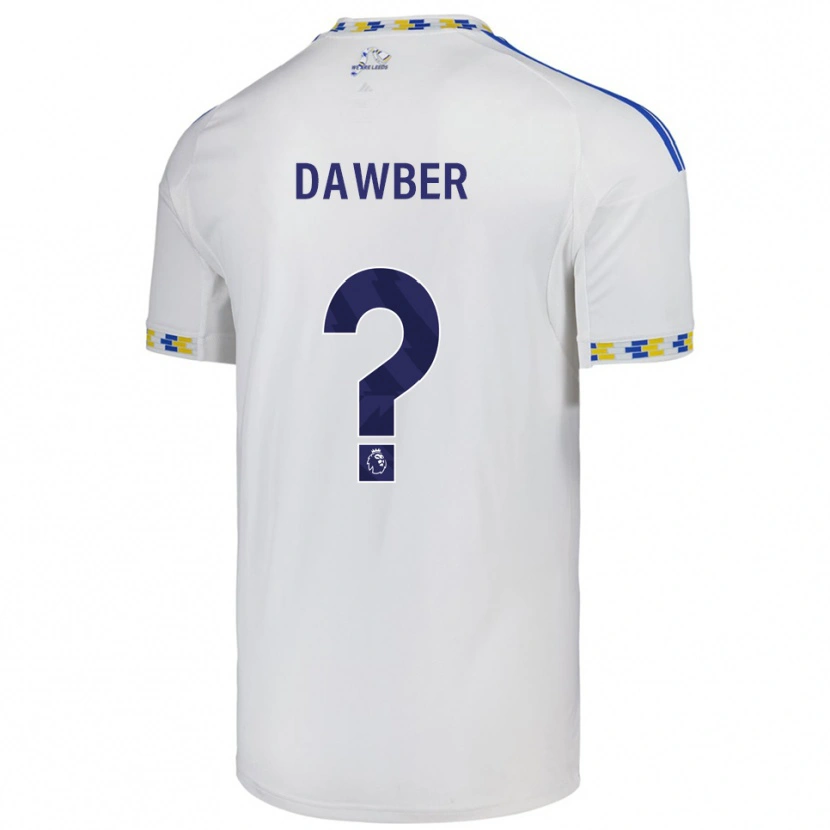 Danxen Damen Oscar Dawber #0 Weiß Blau Heimtrikot Trikot 2025/26 T-Shirt Schweiz