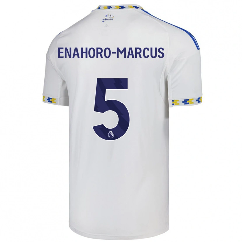 Danxen Damen Louis Enahoro-Marcus #5 Weiß Blau Heimtrikot Trikot 2025/26 T-Shirt Schweiz
