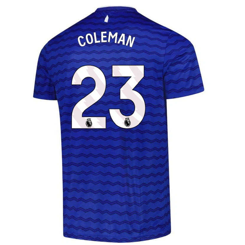 Danxen Damen Séamus Coleman #23 Blau Marineblau Heimtrikot Trikot 2025/26 T-Shirt Schweiz