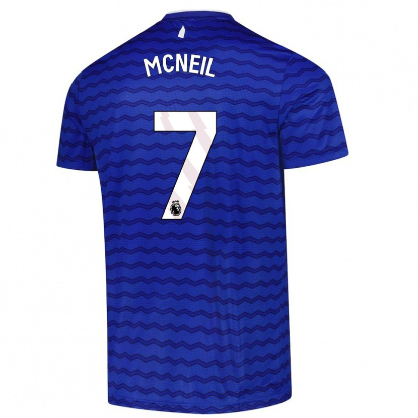 Danxen Damen Dwight Mcneil #7 Blau Marineblau Heimtrikot Trikot 2025/26 T-Shirt Schweiz