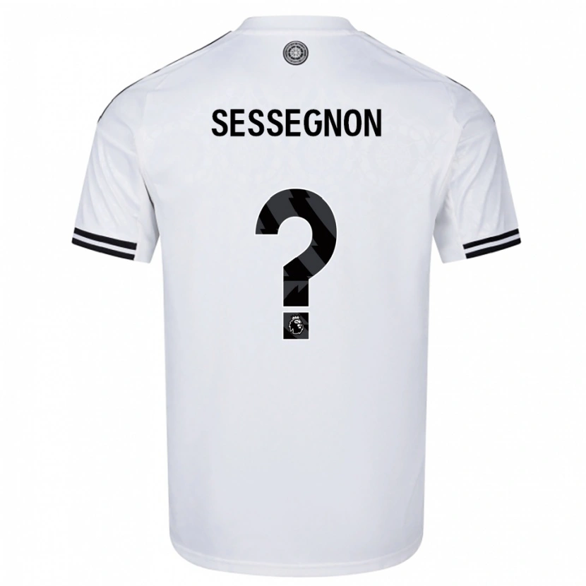 Danxen Damen Kayden Sessegnon #0 Weiß Schwarz Heimtrikot Trikot 2025/26 T-Shirt Schweiz