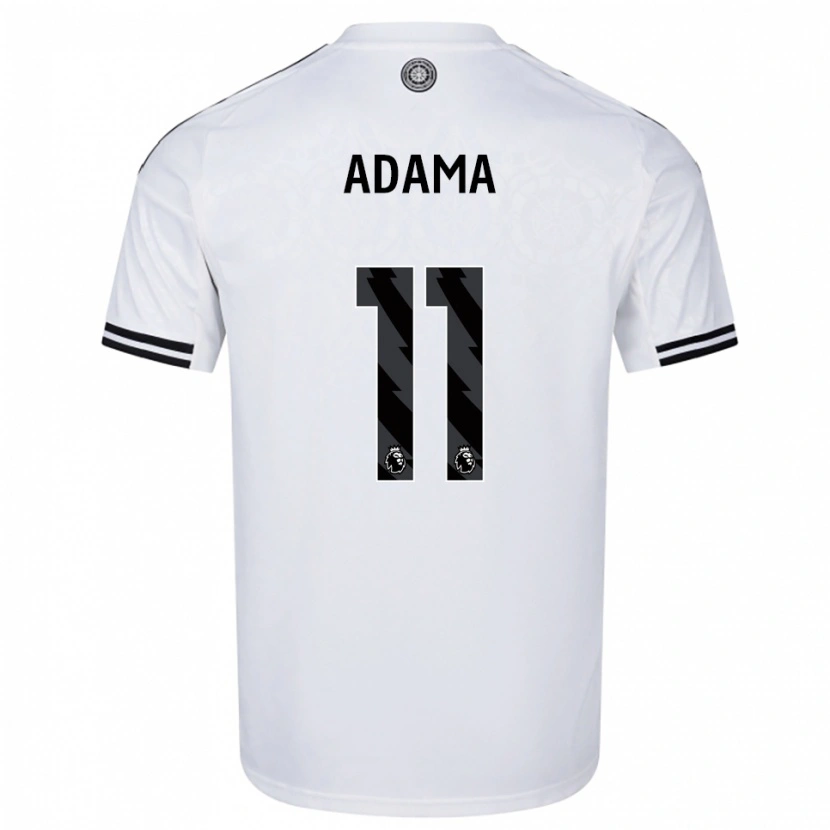 Danxen Damen Adama Traoré #11 Weiß Schwarz Heimtrikot Trikot 2025/26 T-Shirt Schweiz