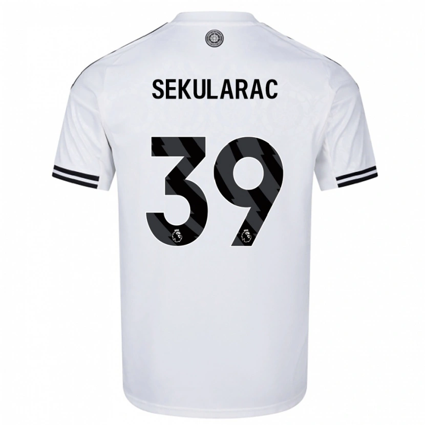 Danxen Damen Kristian Sekularac #39 Weiß Schwarz Heimtrikot Trikot 2025/26 T-Shirt Schweiz