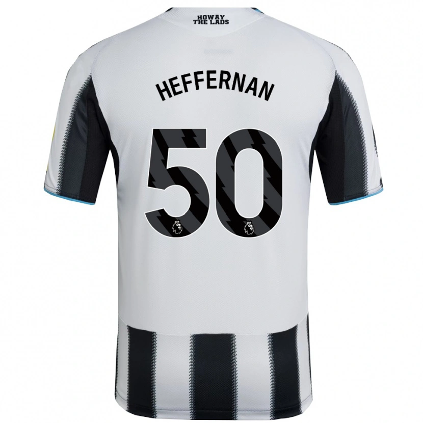 Danxen Damen Cathal Heffernan #50 Schwarz Weiß Heimtrikot Trikot 2025/26 T-Shirt Schweiz
