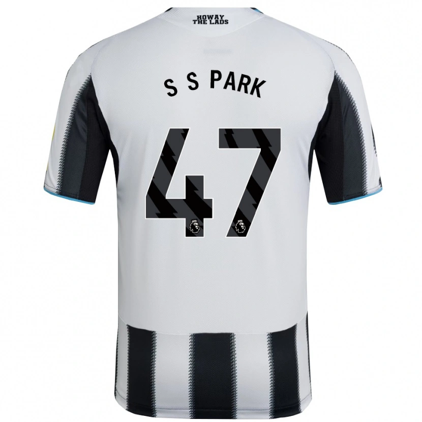 Danxen Damen Seung-Soo Park #47 Schwarz Weiß Heimtrikot Trikot 2025/26 T-Shirt Schweiz