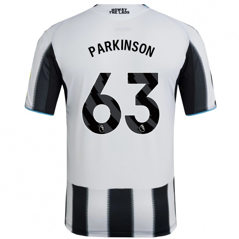 Danxen Damen Ben Parkinson #63 Schwarz Weiß Heimtrikot Trikot 2025/26 T-Shirt Schweiz