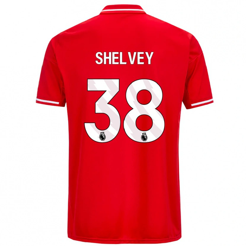 Danxen Damen George Shelvey #38 Rot Weiß Heimtrikot Trikot 2025/26 T-Shirt Schweiz