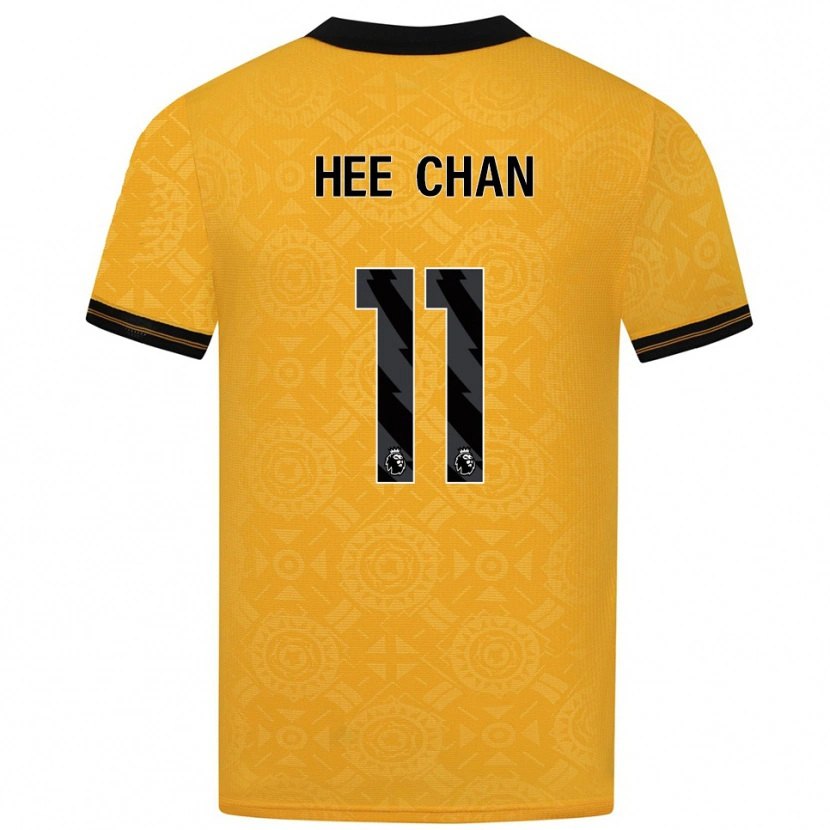 Danxen Damen Hee-Chan Hwang #11 Gelb Schwarz Heimtrikot Trikot 2025/26 T-Shirt Schweiz