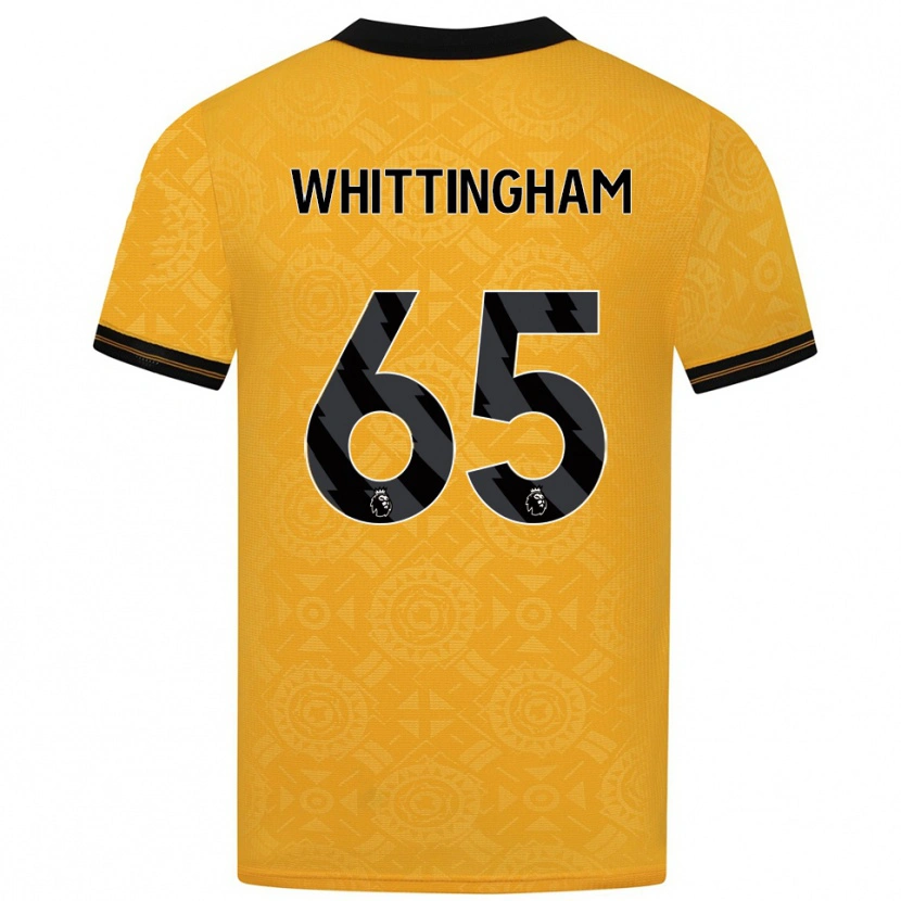 Danxen Damen Matthew Whittingham #65 Gelb Schwarz Heimtrikot Trikot 2025/26 T-Shirt Schweiz