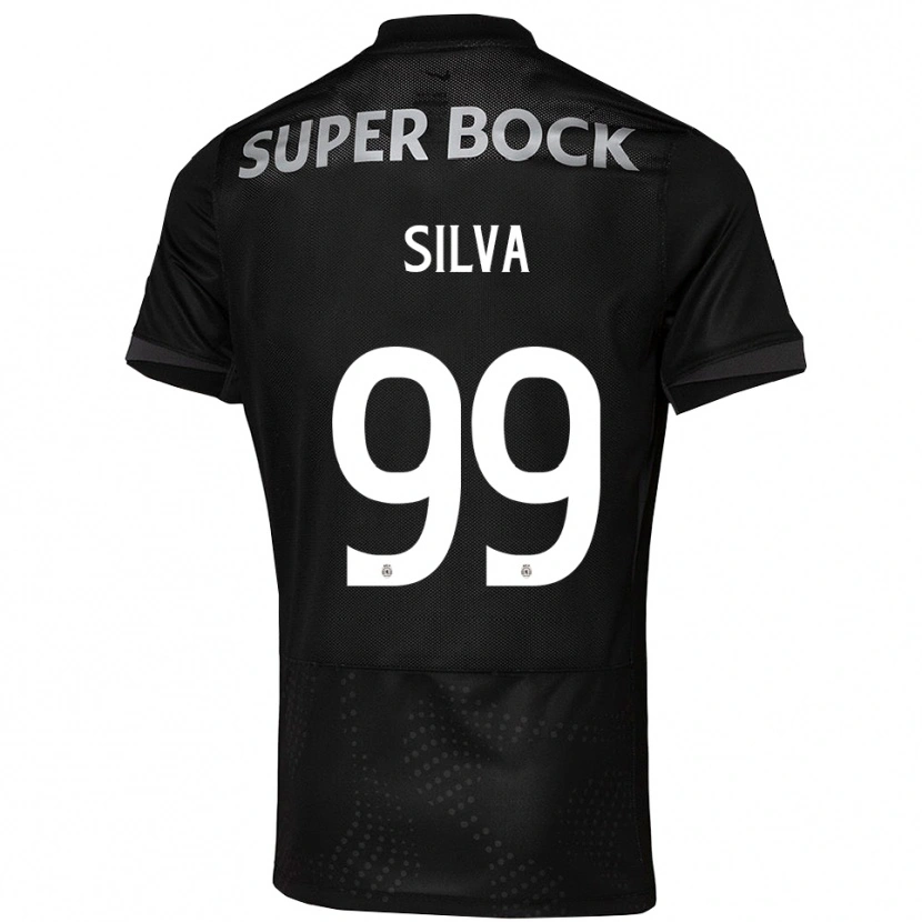Danxen Damen Francisco Silva #99 Schwarz Weiß Auswärtstrikot Trikot 2025/26 T-Shirt Schweiz