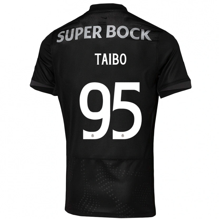 Danxen Damen Lucas Taibo #95 Schwarz Weiß Auswärtstrikot Trikot 2025/26 T-Shirt Schweiz