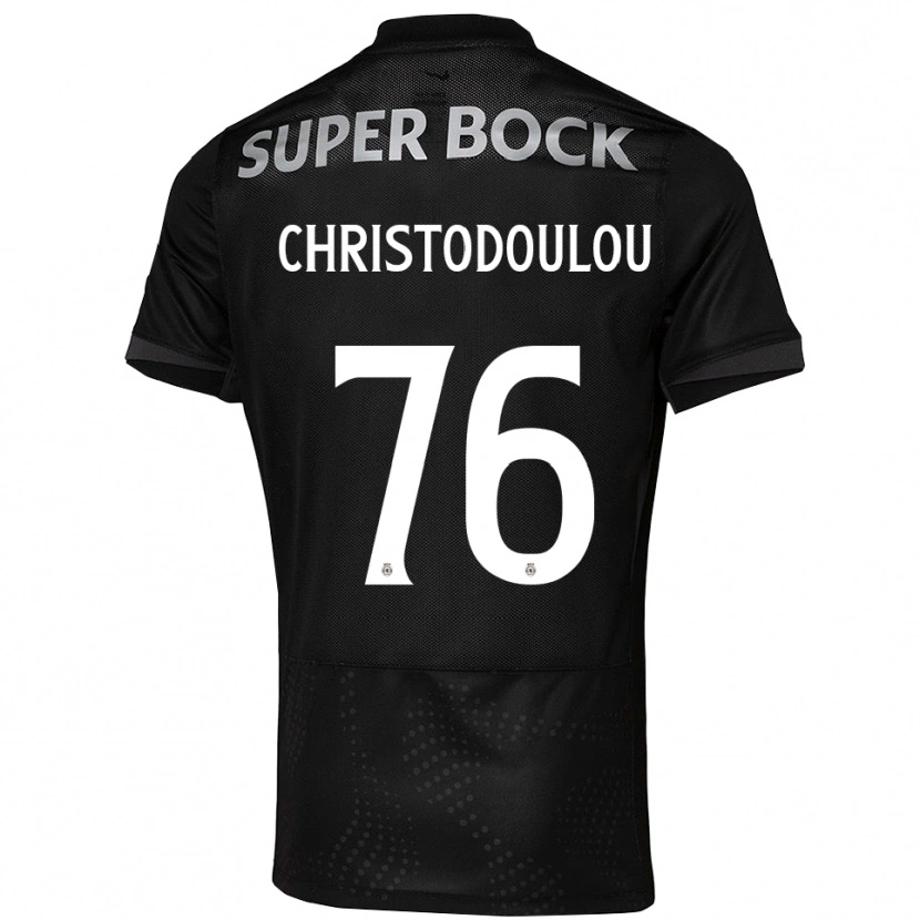 Danxen Damen Argyris Christodoulou #76 Schwarz Weiß Auswärtstrikot Trikot 2025/26 T-Shirt Schweiz