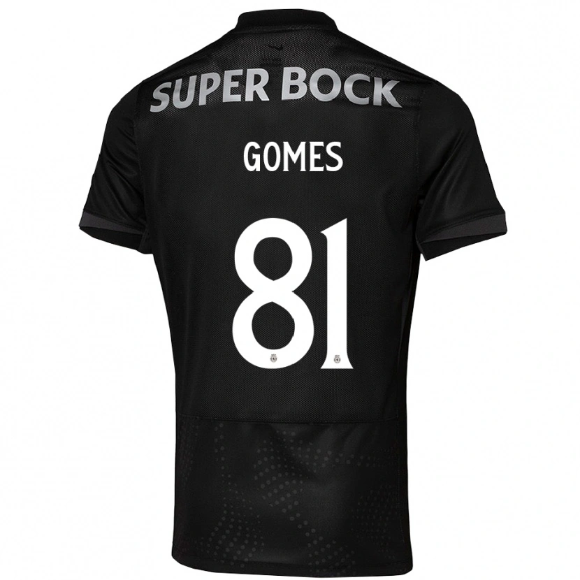 Danxen Damen Salvador Gomes #81 Schwarz Weiß Auswärtstrikot Trikot 2025/26 T-Shirt Schweiz