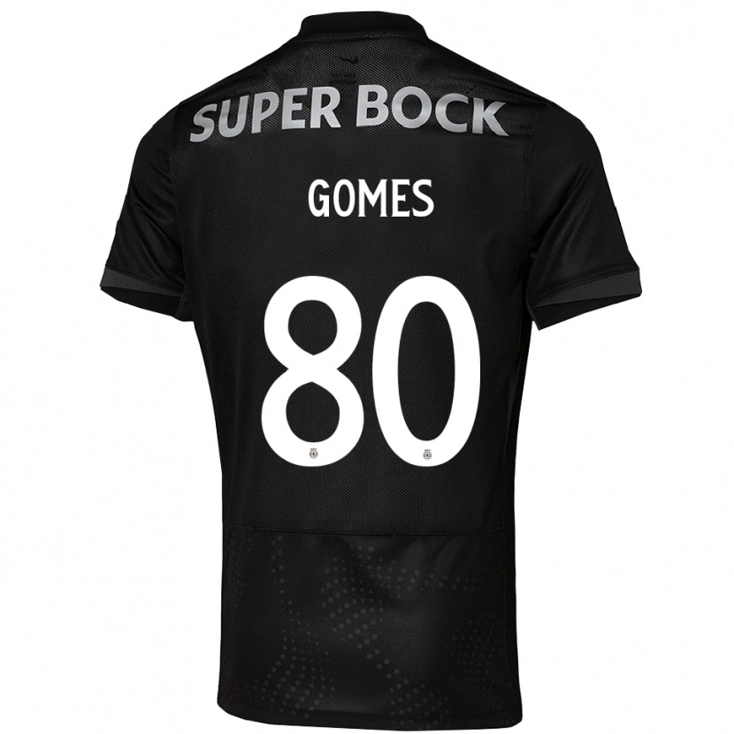 Danxen Damen Luís Gomes #80 Schwarz Weiß Auswärtstrikot Trikot 2025/26 T-Shirt Schweiz