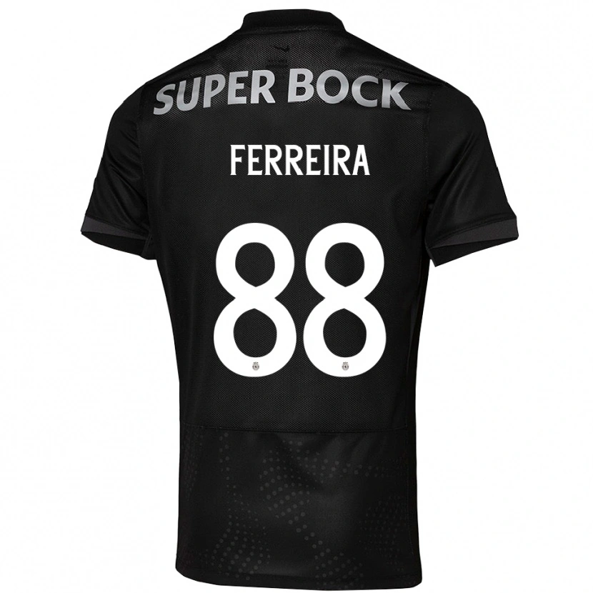 Danxen Damen Tiago Ferreira #88 Schwarz Weiß Auswärtstrikot Trikot 2025/26 T-Shirt Schweiz