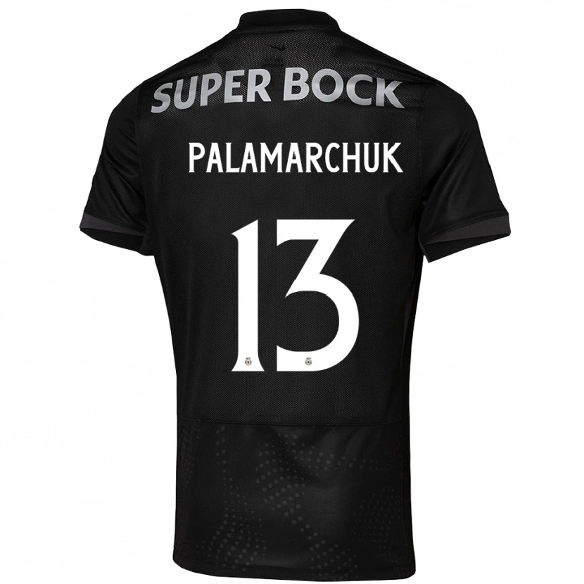 Danxen Damen Cristiano Vitaly Palamarchuk #13 Schwarz Weiß Auswärtstrikot Trikot 2025/26 T-Shirt Schweiz