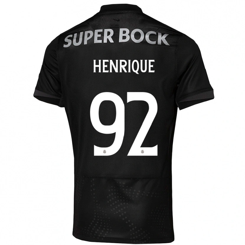 Danxen Damen Eduardo Henrique #92 Schwarz Weiß Auswärtstrikot Trikot 2025/26 T-Shirt Schweiz
