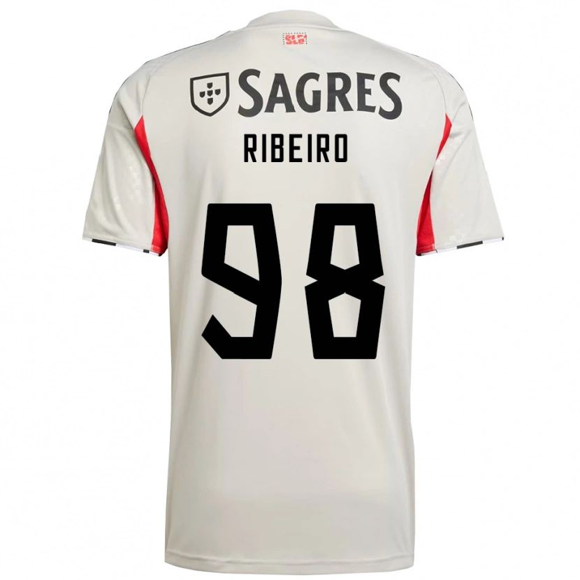 Danxen Damen Ricardo Ribeiro #98 Creme Weiß Rot Auswärtstrikot Trikot 2025/26 T-Shirt Schweiz