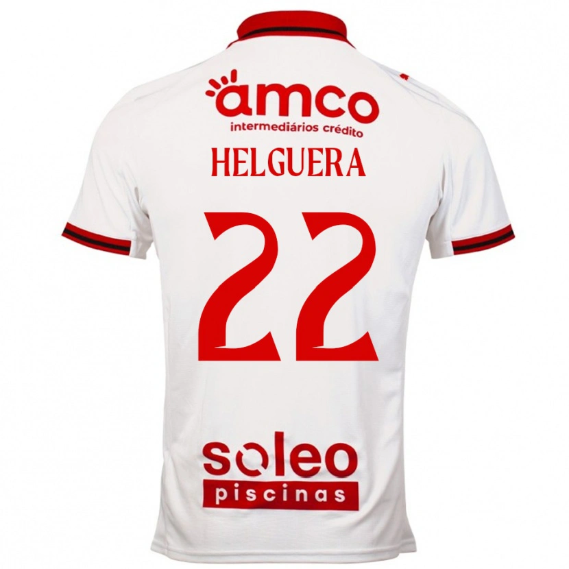 Danxen Damen Thiago Helguera #22 Weiß Rot Auswärtstrikot Trikot 2025/26 T-Shirt Schweiz