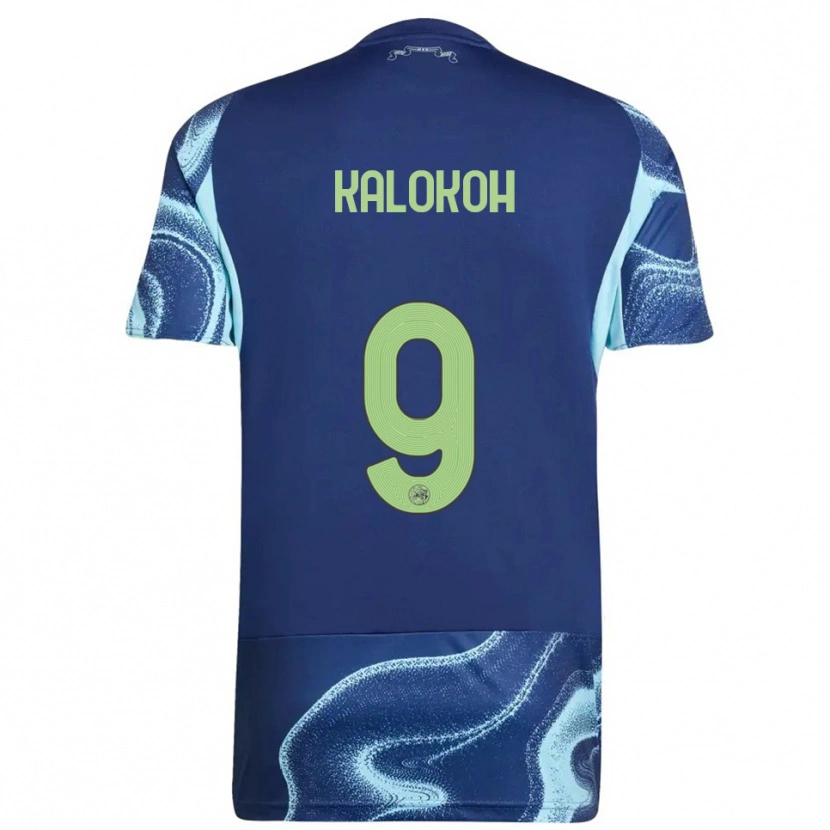 Danxen Damen David Kalokoh #9 Marine Himmelblau Auswärtstrikot Trikot 2025/26 T-Shirt Schweiz