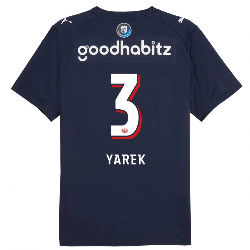Danxen Damen Yarek Gasiorowski #3 Marine Weiß Auswärtstrikot Trikot 2025/26 T-Shirt Schweiz
