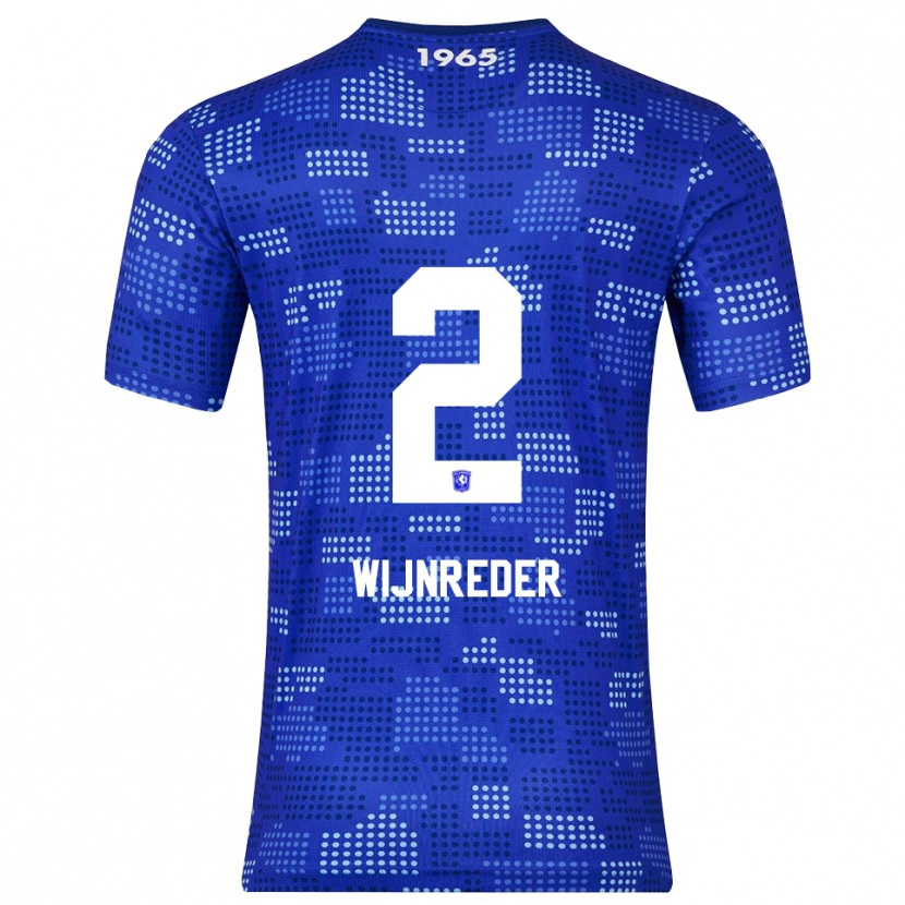 Danxen Damen Jeppe Wijnreder #2 Blau Himmelblau Auswärtstrikot Trikot 2025/26 T-Shirt Schweiz