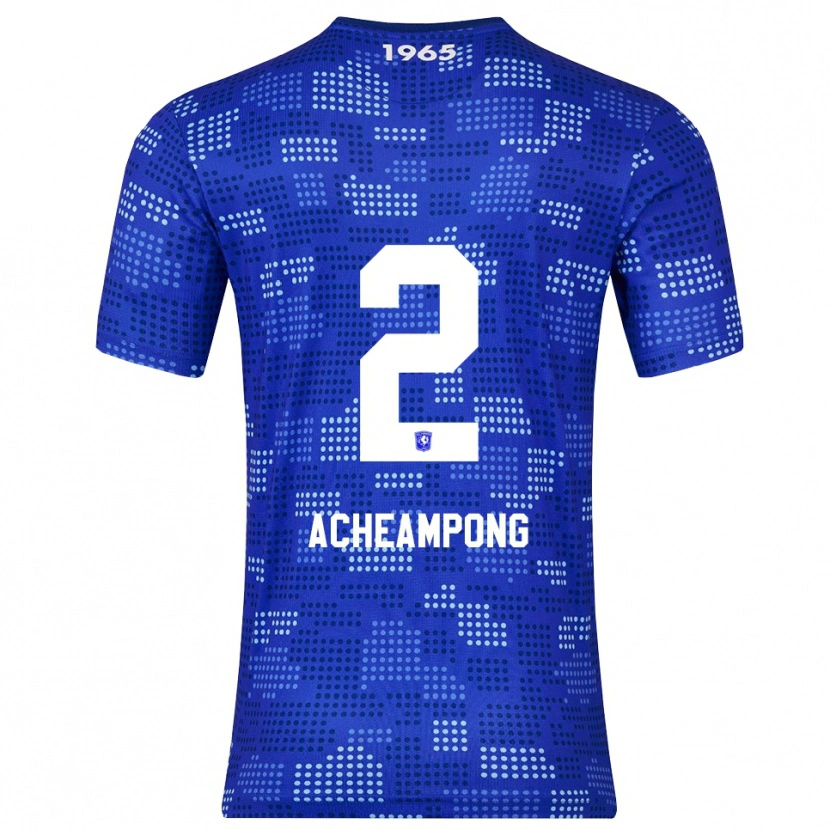 Danxen Damen Sage Acheampong #2 Blau Himmelblau Auswärtstrikot Trikot 2025/26 T-Shirt Schweiz
