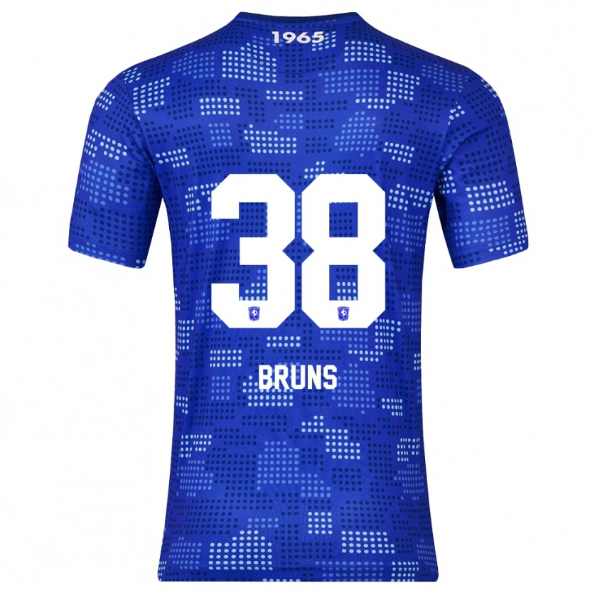 Danxen Damen Max Bruns #38 Blau Himmelblau Auswärtstrikot Trikot 2025/26 T-Shirt Schweiz