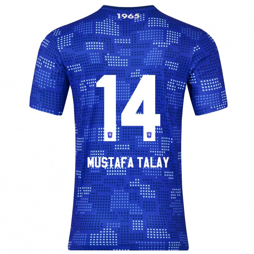 Danxen Damen Kaan Mustafa Talay #14 Blau Himmelblau Auswärtstrikot Trikot 2025/26 T-Shirt Schweiz
