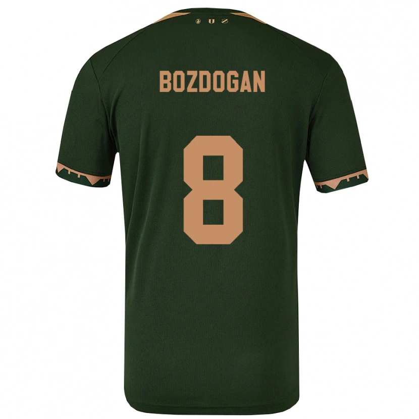 Danxen Damen Can Bozdogan #8 Grün Gold Auswärtstrikot Trikot 2025/26 T-Shirt Schweiz