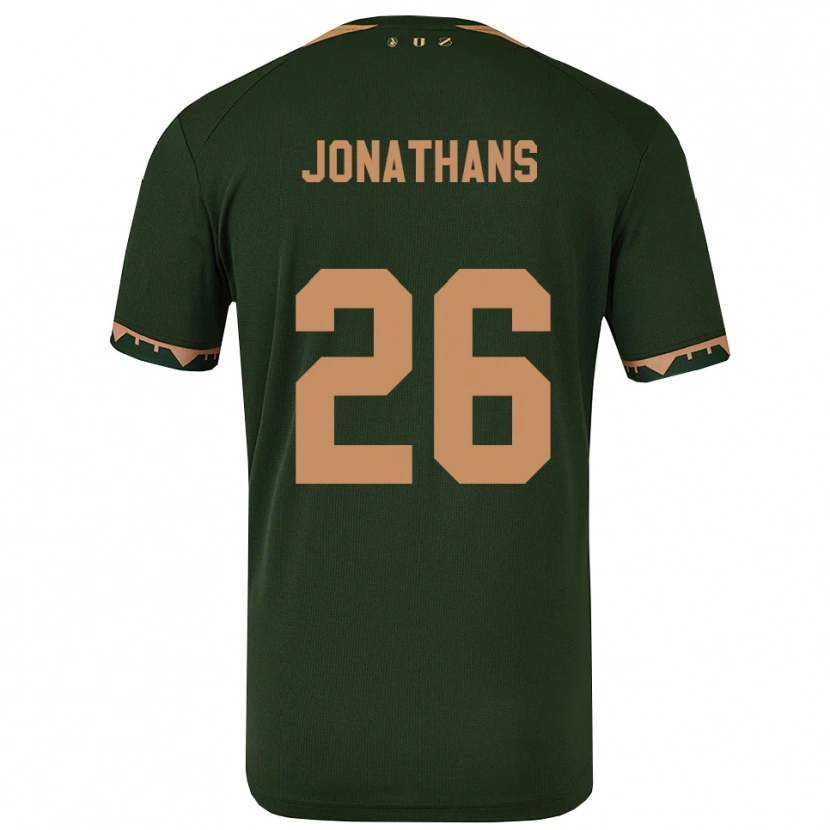 Danxen Damen Miliano Jonathans #26 Grün Gold Auswärtstrikot Trikot 2025/26 T-Shirt Schweiz