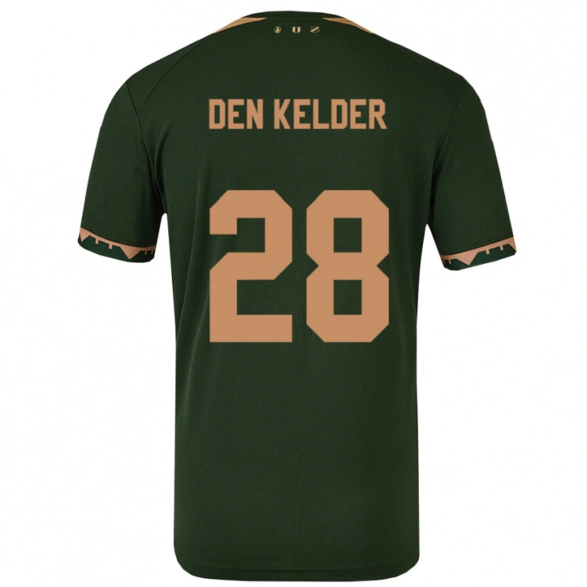 Danxen Damen Gera Op Den Kelder #28 Grün Gold Auswärtstrikot Trikot 2025/26 T-Shirt Schweiz