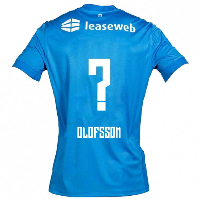 Danxen Damen Wilmer Olofsson #0 Blau Weiß Auswärtstrikot Trikot 2025/26 T-Shirt Schweiz