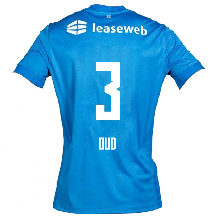 Danxen Damen Joeri Oud #3 Blau Weiß Auswärtstrikot Trikot 2025/26 T-Shirt Schweiz