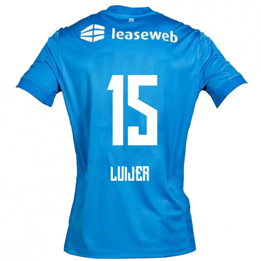 Danxen Damen Rick Luijer #15 Blau Weiß Auswärtstrikot Trikot 2025/26 T-Shirt Schweiz