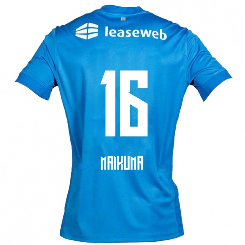 Danxen Damen Seiya Maikuma #16 Blau Weiß Auswärtstrikot Trikot 2025/26 T-Shirt Schweiz