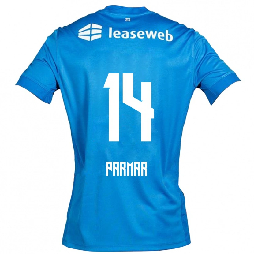 Danxen Damen Aryan Parmar #14 Blau Weiß Auswärtstrikot Trikot 2025/26 T-Shirt Schweiz