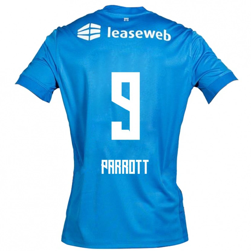 Danxen Damen Troy Parrott #9 Blau Weiß Auswärtstrikot Trikot 2025/26 T-Shirt Schweiz