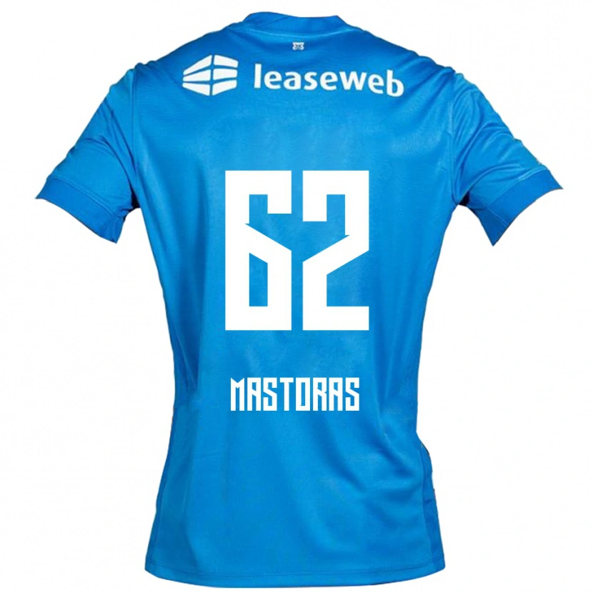Danxen Damen Enoch Mastoras #62 Blau Weiß Auswärtstrikot Trikot 2025/26 T-Shirt Schweiz