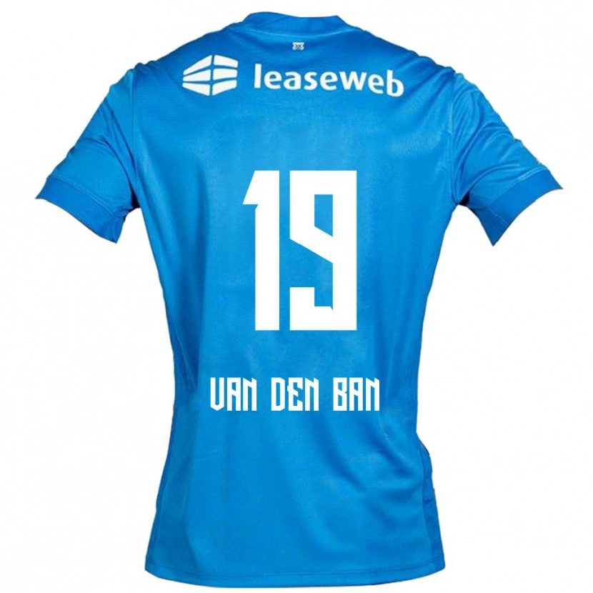 Danxen Damen Yoël Van Den Ban #19 Blau Weiß Auswärtstrikot Trikot 2025/26 T-Shirt Schweiz