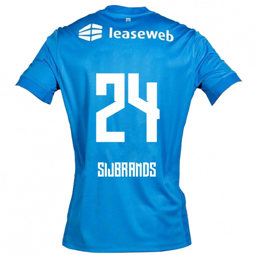 Danxen Damen Julian Sijbrands #24 Blau Weiß Auswärtstrikot Trikot 2025/26 T-Shirt Schweiz