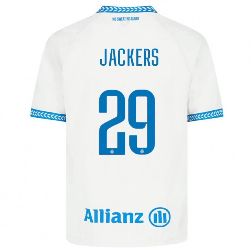 Danxen Damen Nordin Jackers #29 Blau Weiß Auswärtstrikot Trikot 2025/26 T-Shirt Schweiz