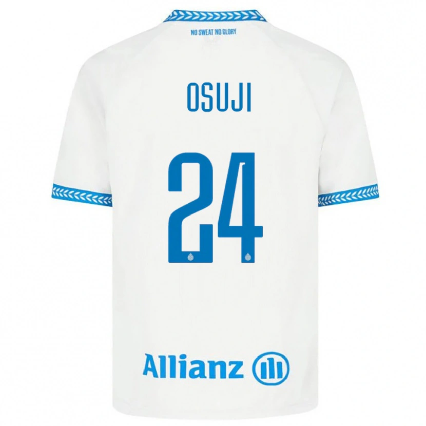 Danxen Damen Vince Osuji #24 Blau Weiß Auswärtstrikot Trikot 2025/26 T-Shirt Schweiz