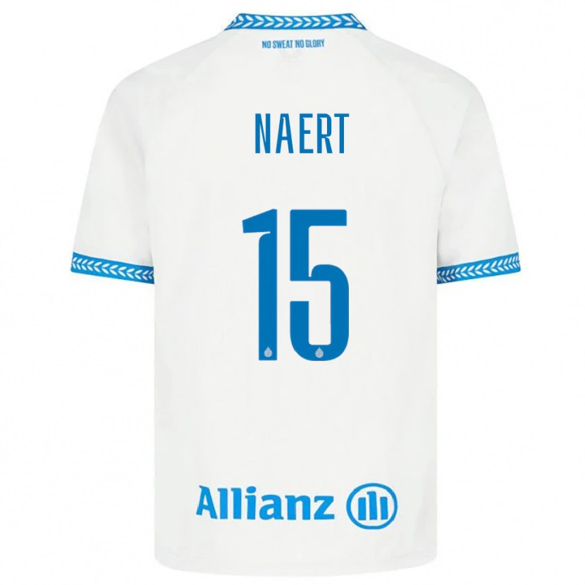 Danxen Damen Stan Naert #15 Blau Weiß Auswärtstrikot Trikot 2025/26 T-Shirt Schweiz