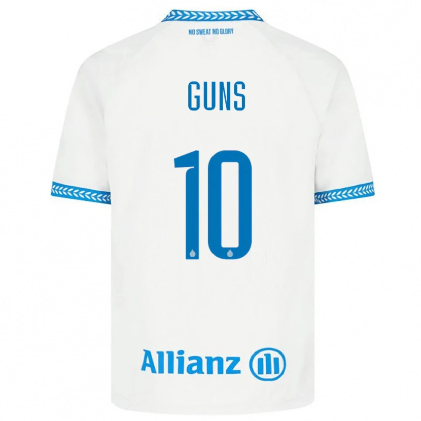 Danxen Damen Celien Guns #10 Blau Weiß Auswärtstrikot Trikot 2025/26 T-Shirt Schweiz